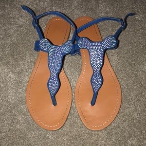 Super Fun Blue Sandals